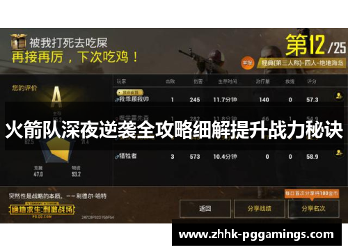 火箭队深夜逆袭全攻略细解提升战力秘诀